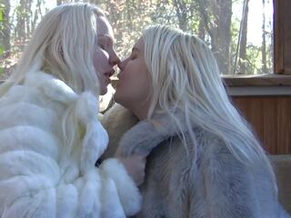 Embracing & Licking Her Pierced Tongue - Blonde Babes Makeout | xHamster