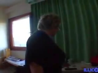 French Chubby Granny: Free dirty video film 50