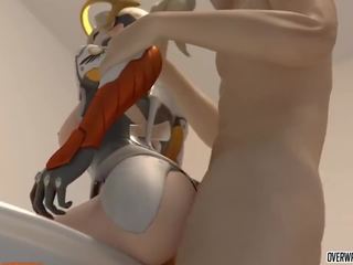 Mercy and other Heroes Getting Pussy Banged Deeply: sex clip ab