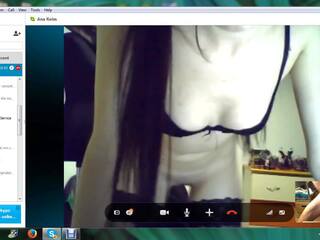 Rusa damisela en skype