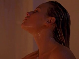 Tania Saulnier attractive Shower young woman Shower Scene: Free dirty film 6f