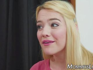 Kenna James Teases Her Clit While Ass Tongued by Stepmom