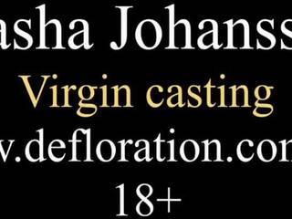 Masha johansson virgin’s pertama pemilihan pelakon pada kamera: seks filem ae