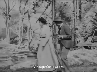 Esimene vanem aastakäik hardcore keppimine film 1900s 1900s retro