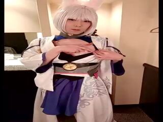 Cosplay Masturbation (Kaga) Mikazuki 010