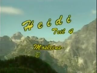 海蒂 4 - moeslein mountains 1992, 自由 性别 发