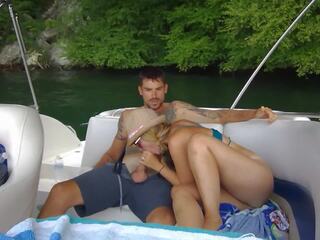 Some Fun with Public sex film on Our Boat, HD sex movie b6