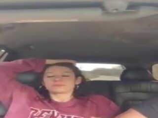Very pretty Chick gets Fingered to Orgasm in Back Seat | xHamster