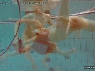 Two superior Chicks Enjoy Swimming Naked in the Pool: HD sex movie 33 | xHamster