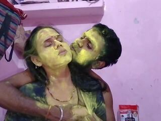 Holi özel bhabhi ko rang laga ke dever ne khub choda | xhamster