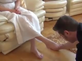 Findom Feet Worship Greek beauty Slaves, sex video 9c