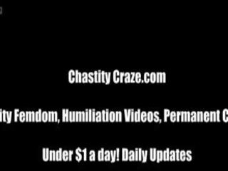 You Have to Stay in Chastity for a Whole Month: HD x rated clip 35