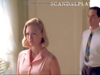 January Jones x rated clip Scene from mad Man on.