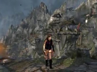 Lara croft perfeita pc sem fundo nua remendo: grátis porcas vídeo 07