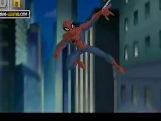Superhero sexo presilla spiderman vs batman