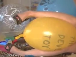 Angel Eyes Plays with Balloons - 2, Free porn b3
