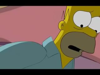 Simpsons хентай homer трахає marge