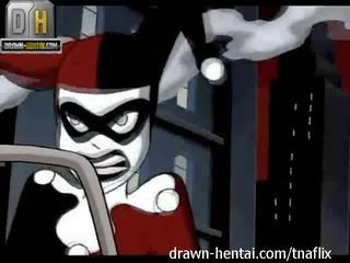 Superhero x מדורג סרט - batman לעומת הארלי quinn