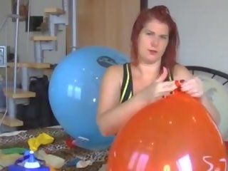 Angel Eyes Plays with Balloons - 1, Free porn 52