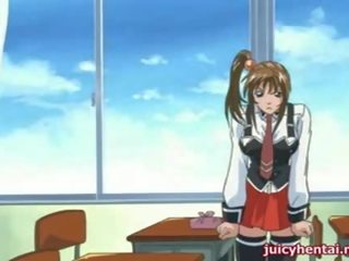 Desiring blonde anime shemale having x rated clip
